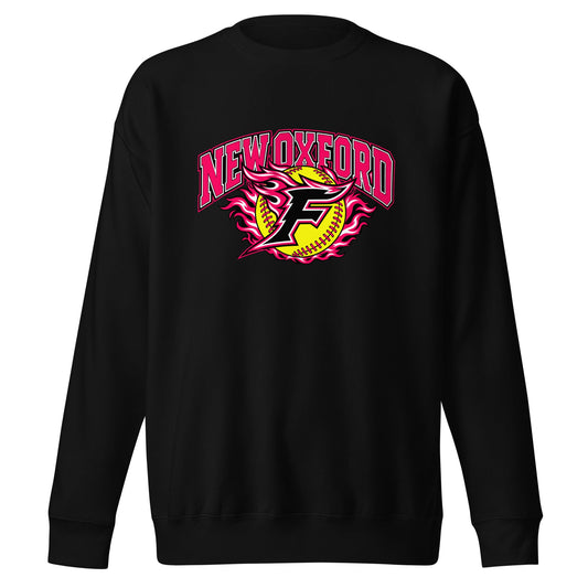 Performance | Crewneck | New Oxford Girls Softball Association | Valor Logo