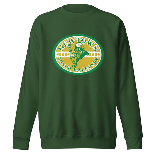 Performance | Crewneck | Newtown Minor Lacrosse | Emblem Logo