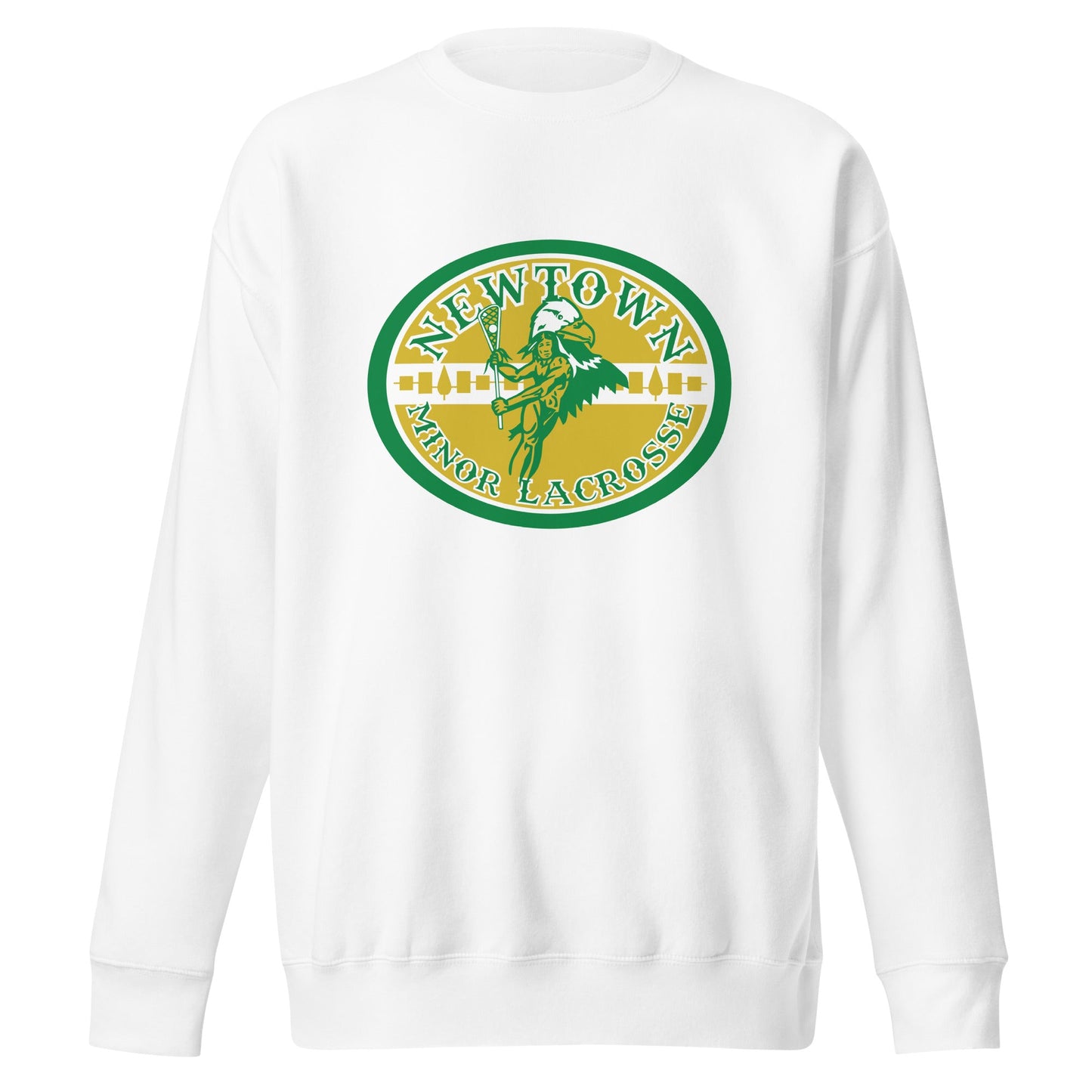 Performance | Crewneck | Newtown Minor Lacrosse | Emblem Logo