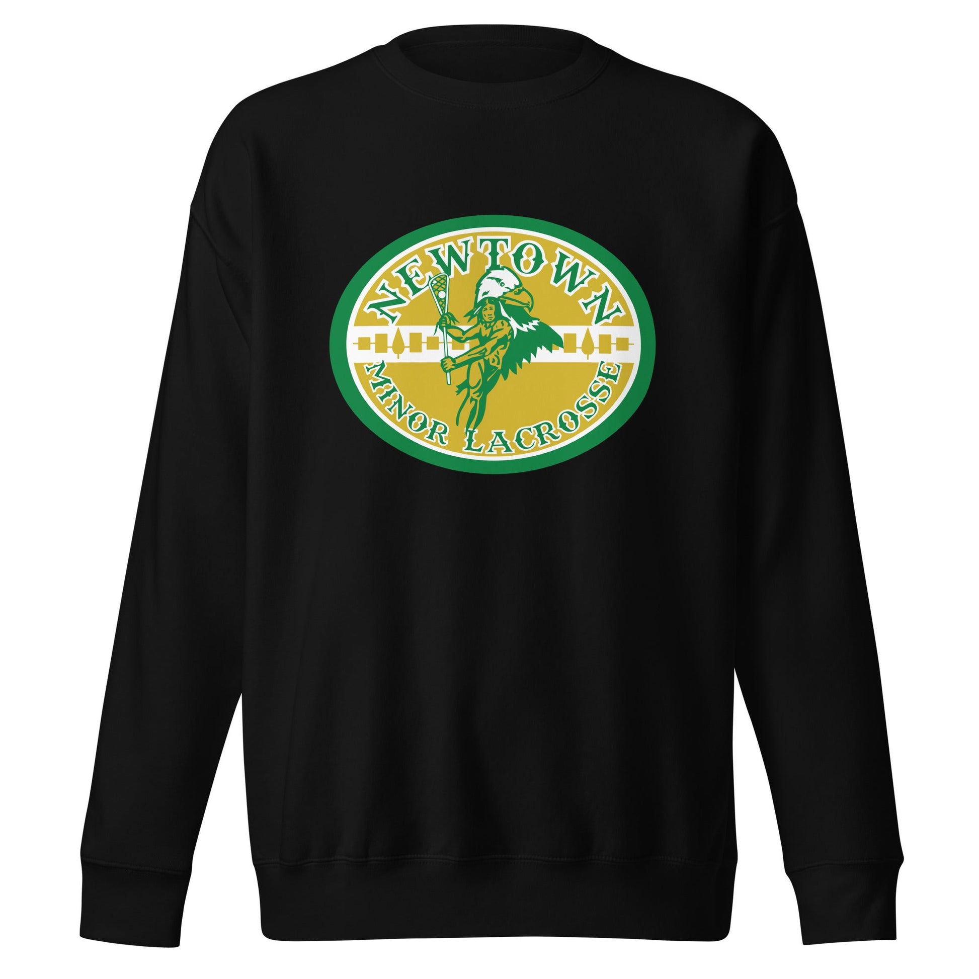 Performance | Crewneck | Newtown Minor Lacrosse | Emblem Logo