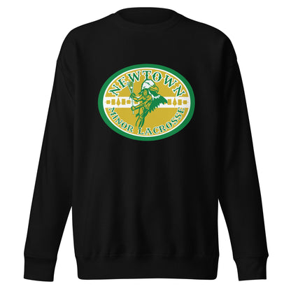Performance | Crewneck | Newtown Minor Lacrosse | Emblem Logo