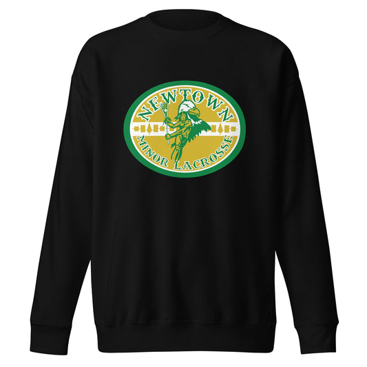 Performance | Crewneck | Newtown Minor Lacrosse | Emblem Logo