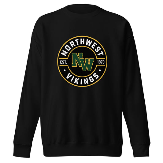 Performance | Crewneck | Northwest High School | Badge Logo