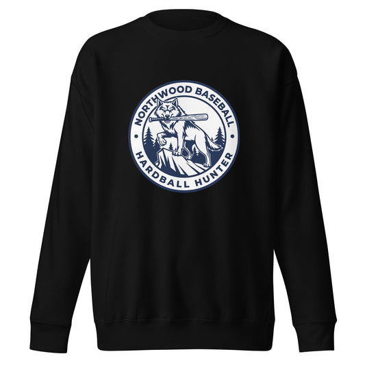 Performance | Crewneck | Northwood High School Baseball | Badge Logo
