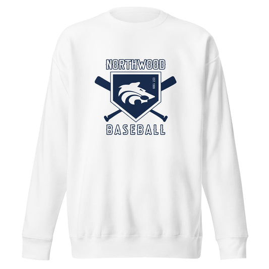 Performance | Crewneck | Northwood High School Baseball | Emblem Logo