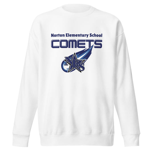Performance | Crewneck | Norton Elementary School | Space Script Logo