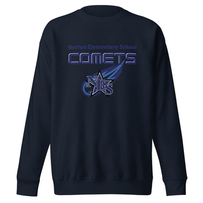 Performance | Crewneck | Norton Elementary School | Space Script Logo