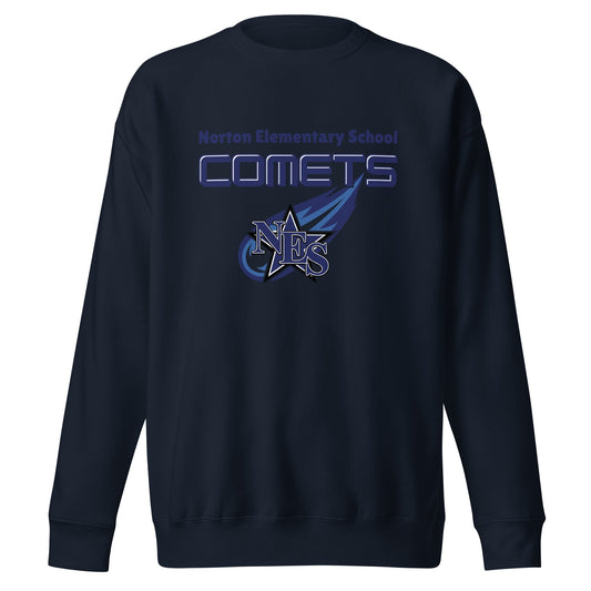 Performance | Crewneck | Norton Elementary School | Space Script Logo