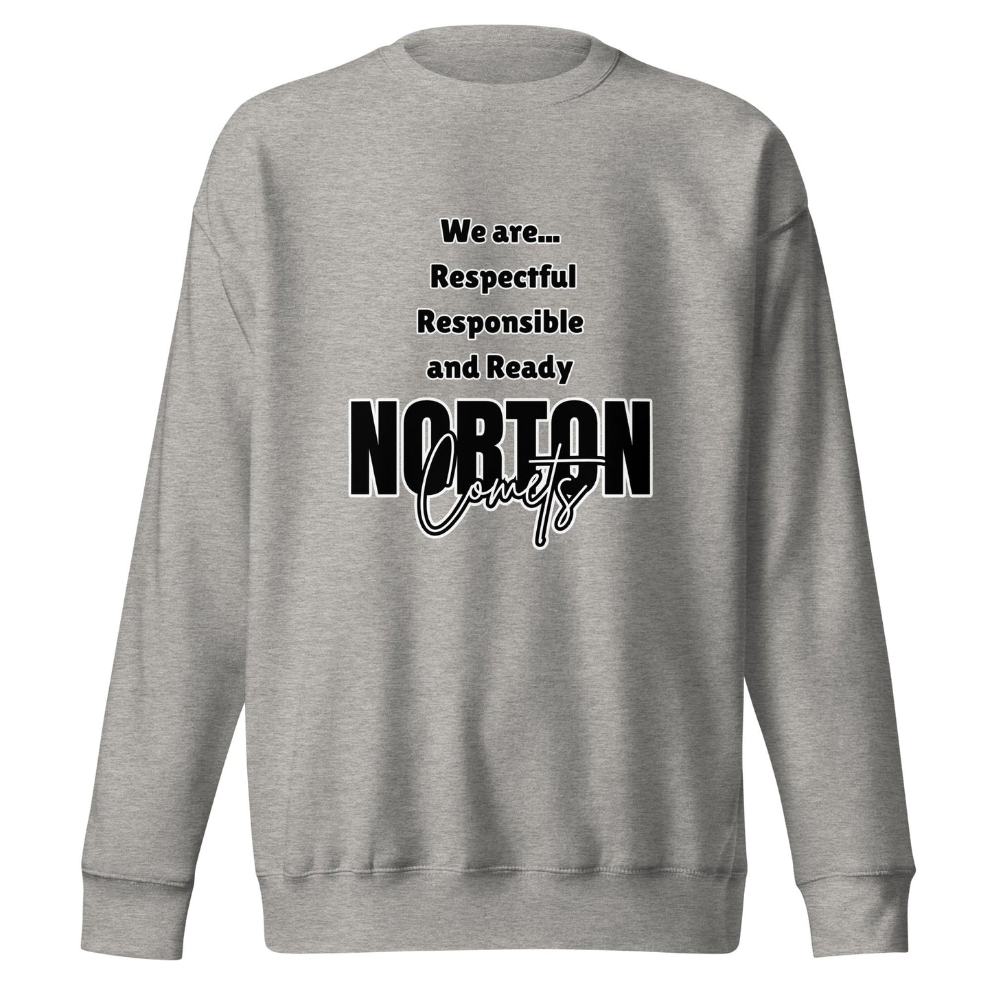 Performance | Crewneck | Norton Elementary School | We are... Logo