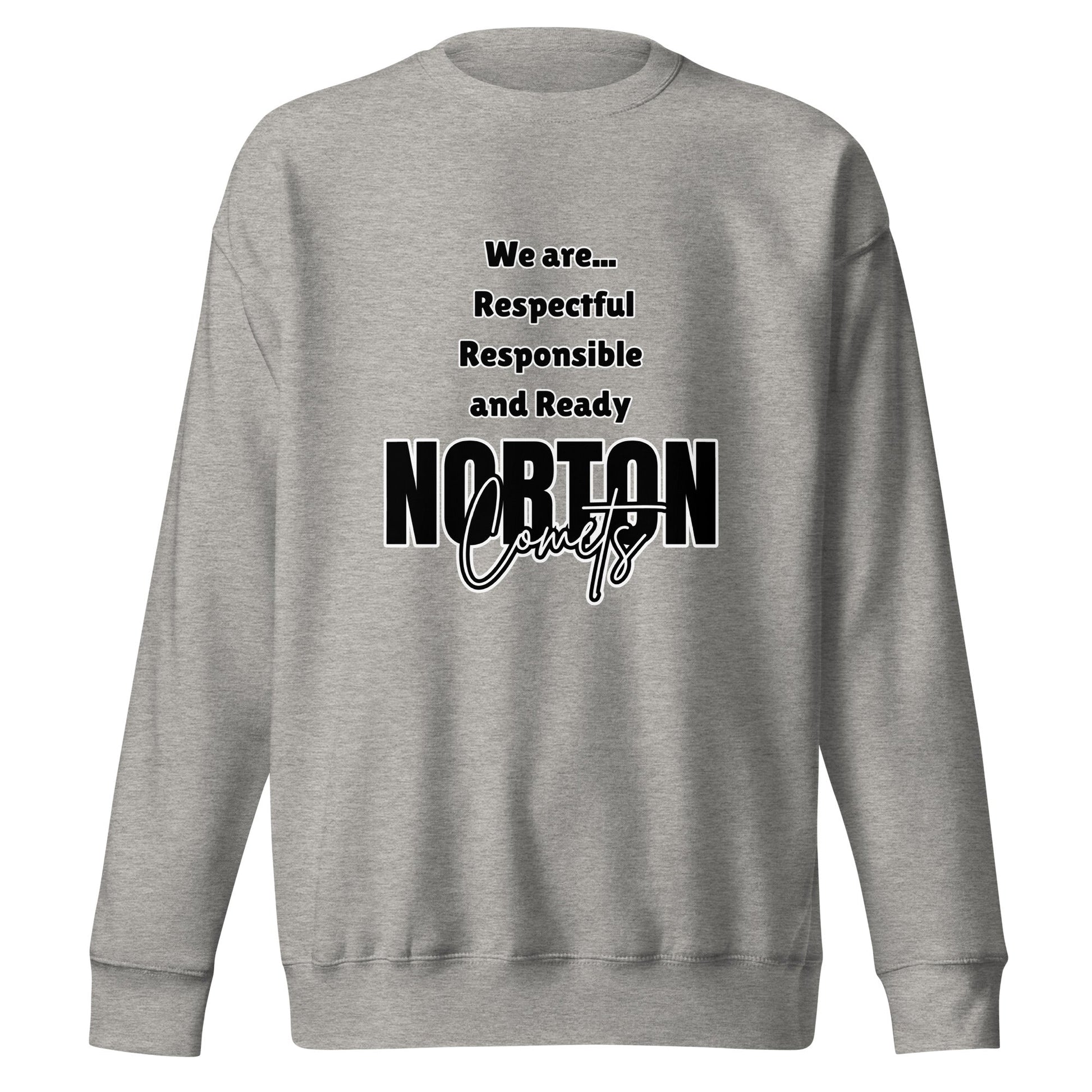 Performance | Crewneck | Norton Elementary School | We are... Logo