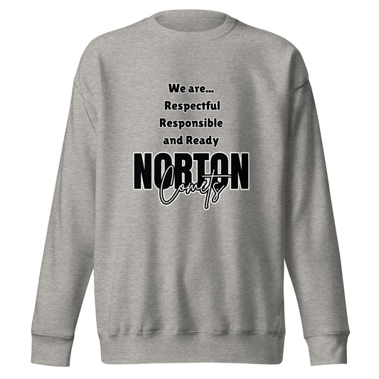 Performance | Crewneck | Norton Elementary School | We are... Logo