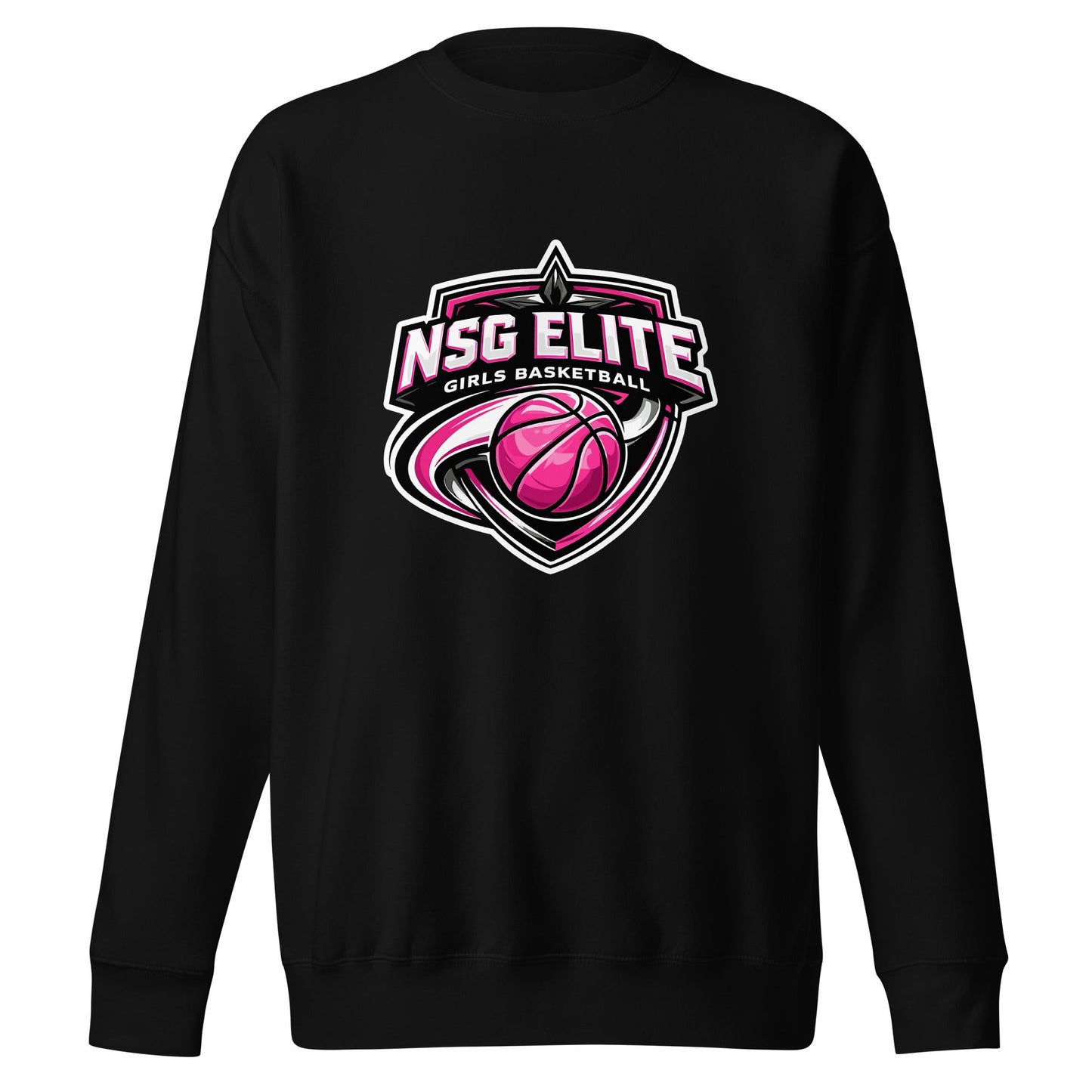 Performance | Crewneck | NSG Elite Women’s Basketball | Vanguard Shield Logo