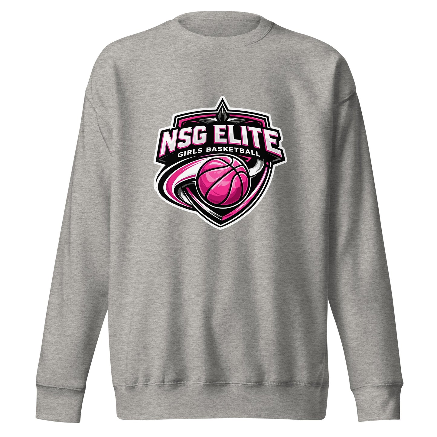 Performance | Crewneck | NSG Elite Women’s Basketball | Vanguard Shield Logo