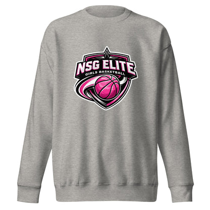 Performance | Crewneck | NSG Elite Women’s Basketball | Vanguard Shield Logo