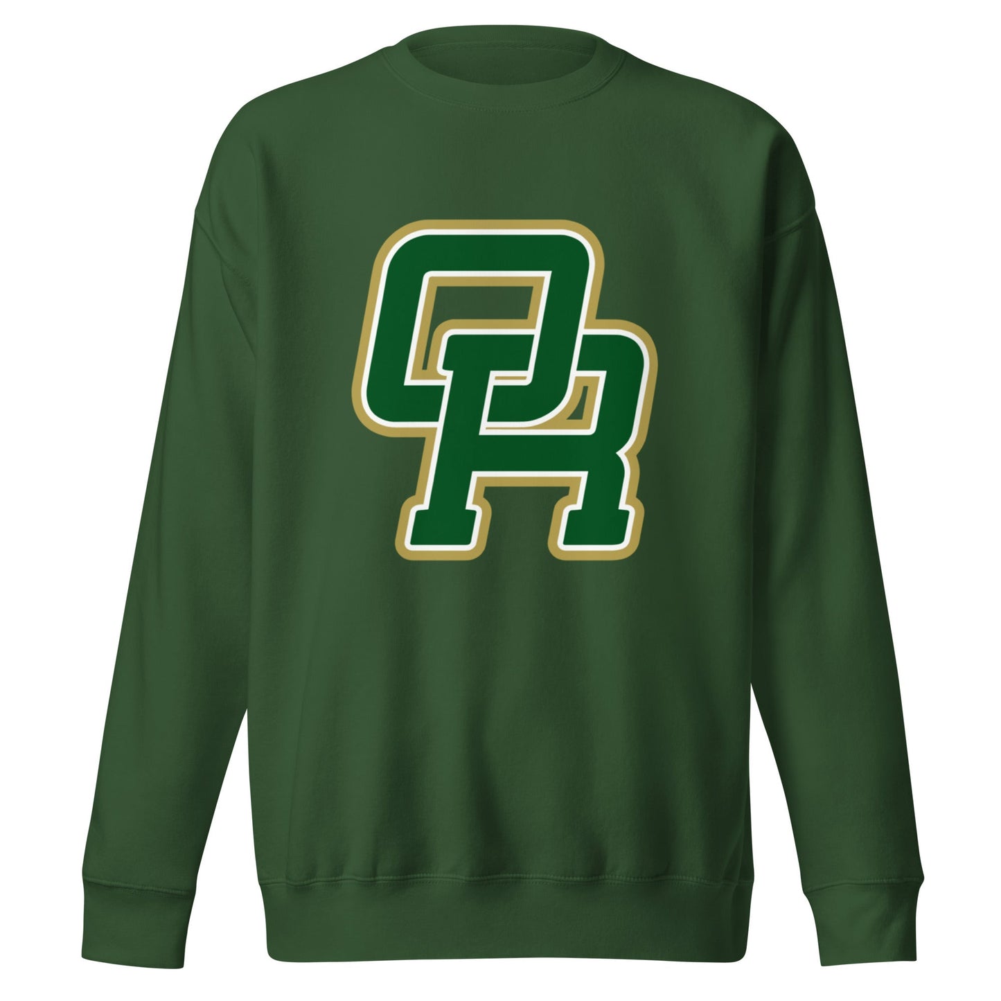 Performance | Crewneck | Oakridge Flag Football | Varsity Interlock Logo