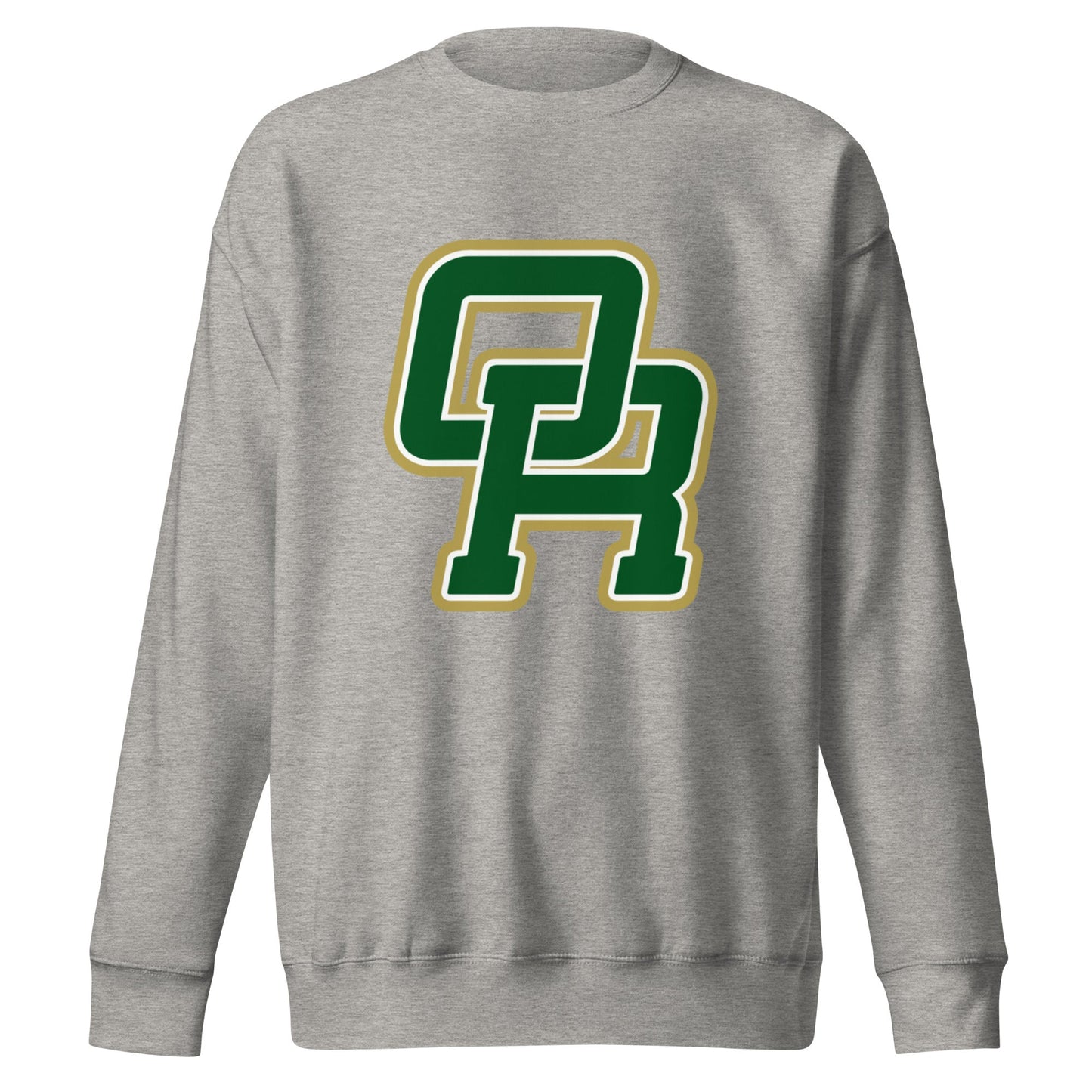Performance | Crewneck | Oakridge Flag Football | Varsity Interlock Logo