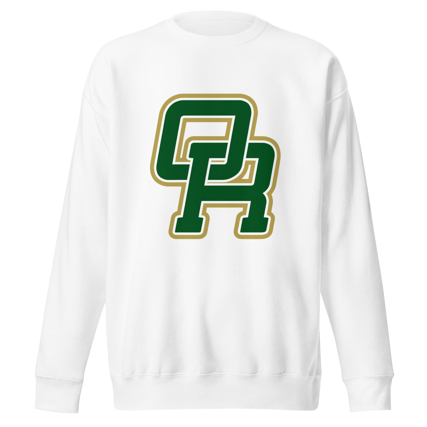 Performance | Crewneck | Oakridge Flag Football | Varsity Interlock Logo