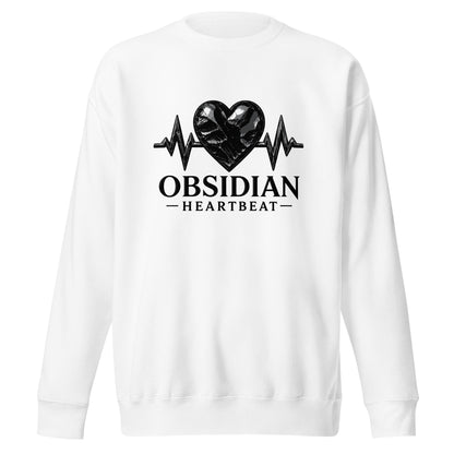Performance | Crewneck | Obsidian Heartbeat | Pulse Athletics Logo