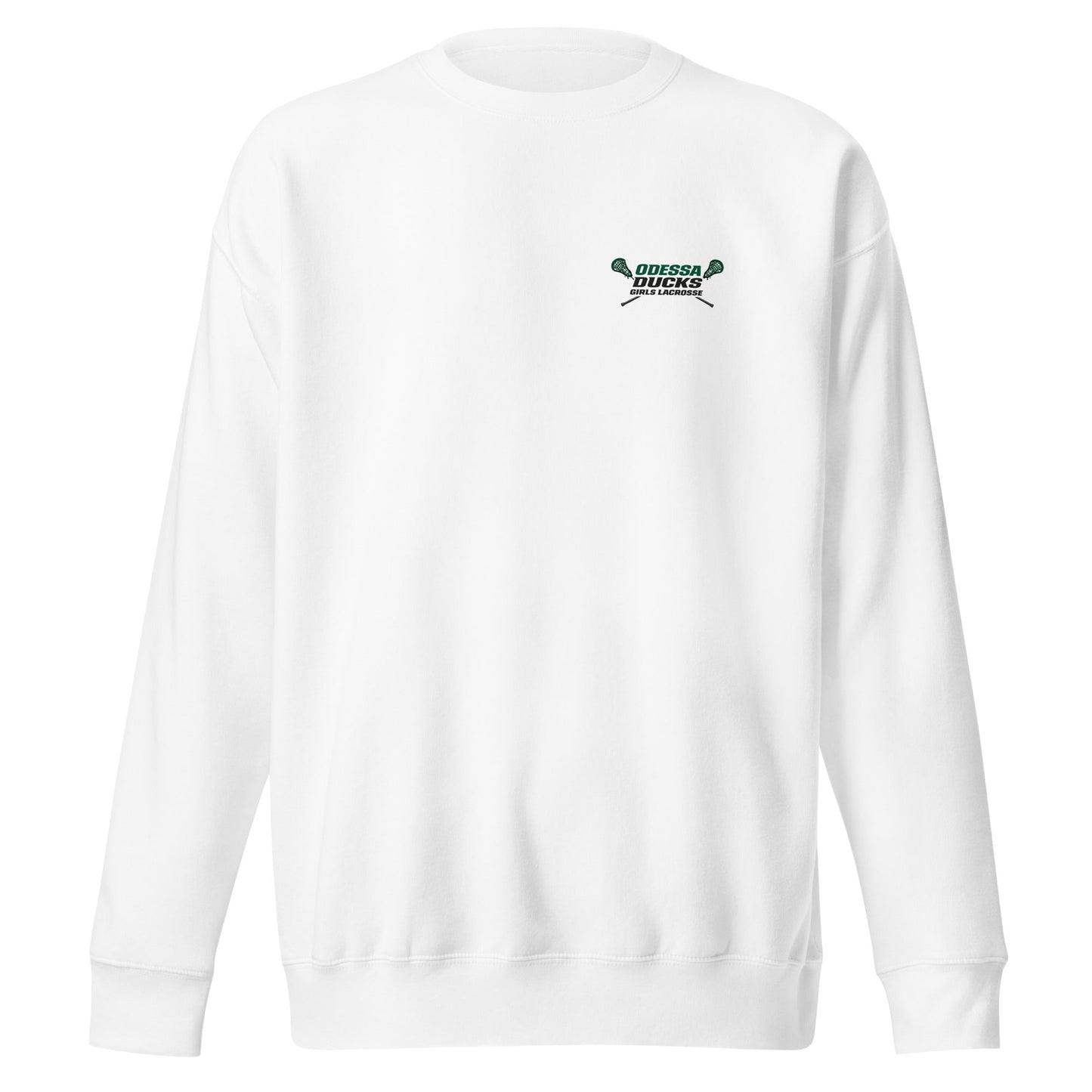 Performance | Crewneck | Odessa Girls Lacrosse | Girls LAX Alt Logo