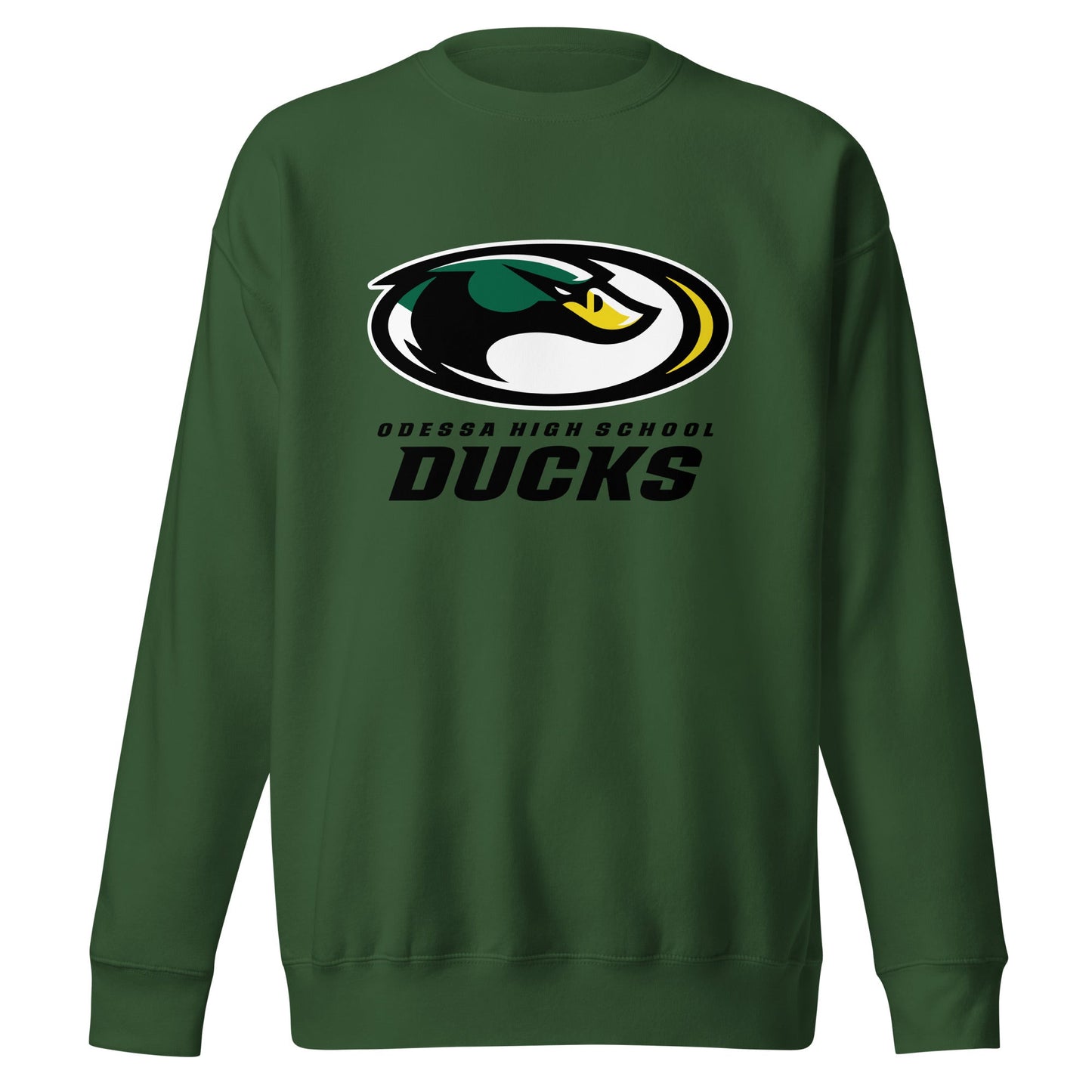 Performance | Crewneck | Odessa Girls Lacrosse | ODH Ducks Logo