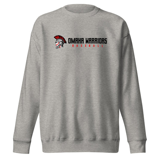 Performance | Crewneck | Omaha Warriors | Script Logo