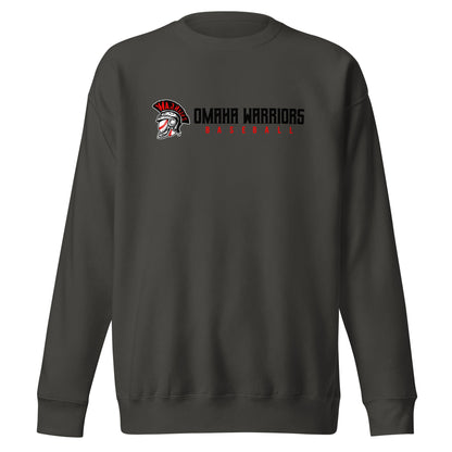 Performance | Crewneck | Omaha Warriors | Script Logo