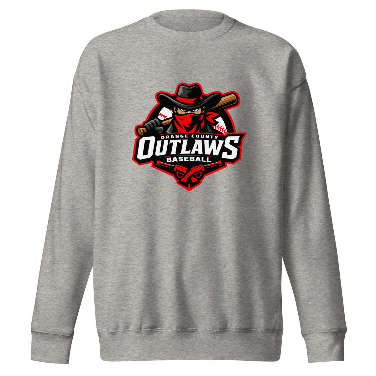 Performance | Crewneck | Orange County Outlaws | Emblem Logo