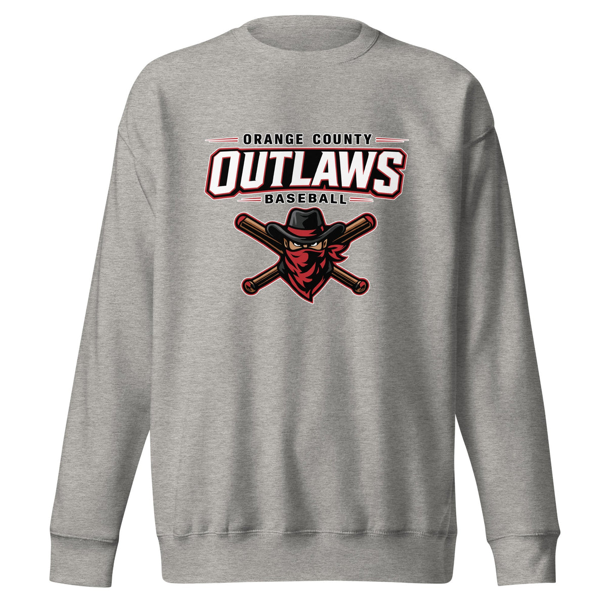Performance | Crewneck | Orange County Outlaws | Vanguard Logo