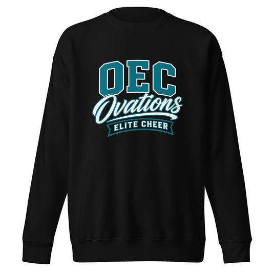 Performance | Crewneck | Ovations Elite Cheer | Emblem Logo