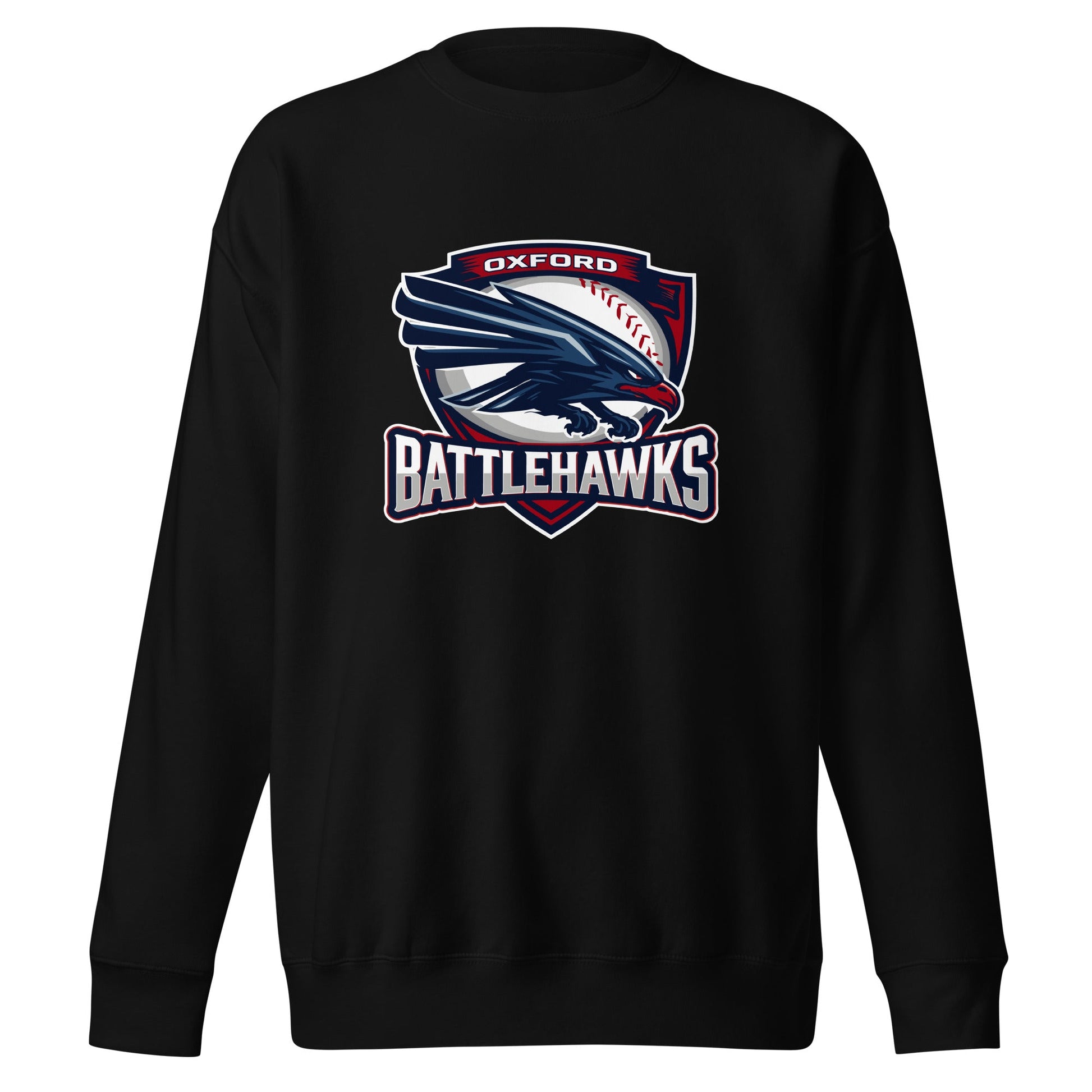 Performance | Crewneck | Oxford Battlehawks 13U | Badge Logo