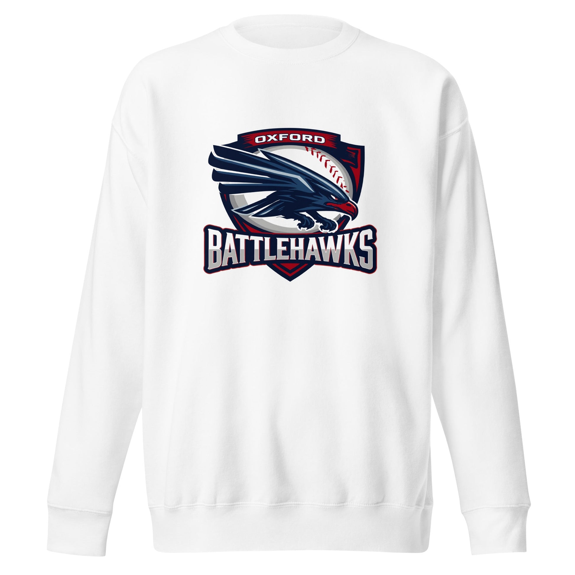 Performance | Crewneck | Oxford Battlehawks 13U | Badge Logo
