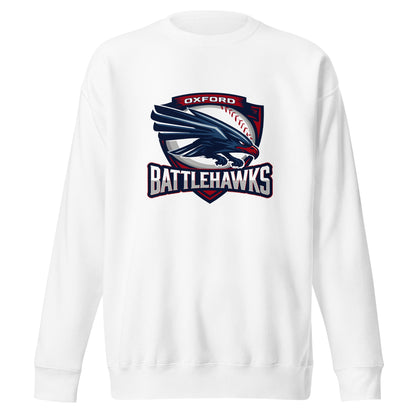 Performance | Crewneck | Oxford Battlehawks 13U | Badge Logo