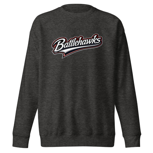 Performance | Crewneck | Oxford Battlehawks 13U | Mark Logo