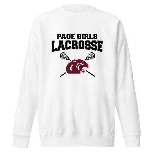 Performance | Crewneck | Page Middle Girls Lacrosse