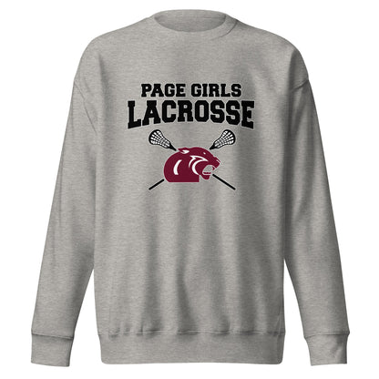 Performance | Crewneck | Page Middle Girls Lacrosse