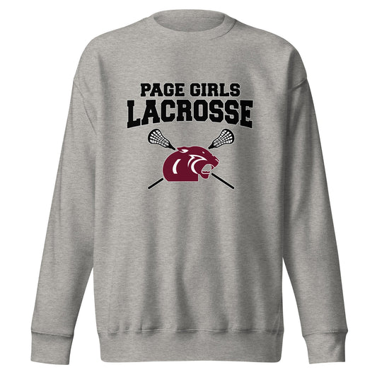 Performance | Crewneck | Page Middle Girls Lacrosse