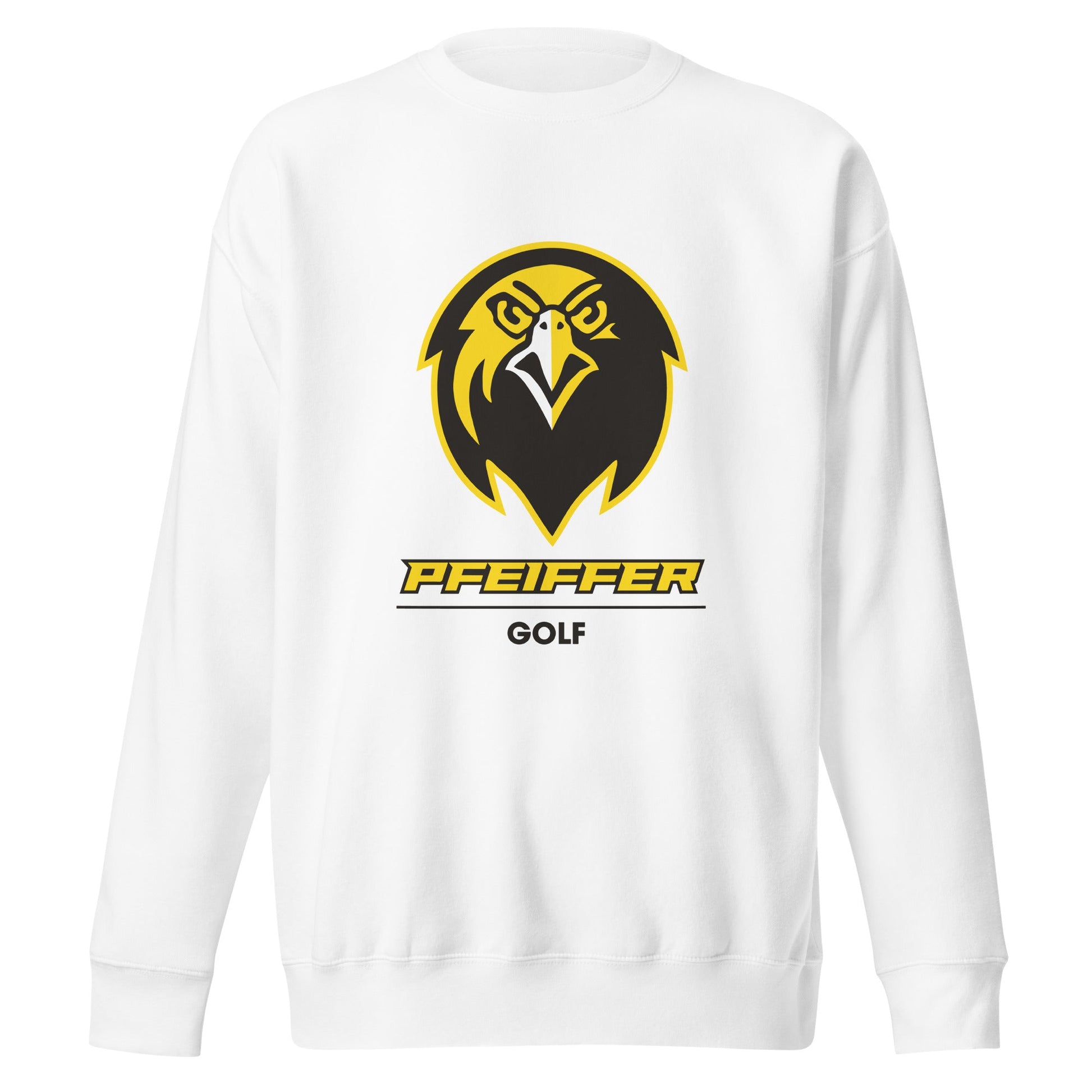 Performance | Crewneck | Pfeiffer University Golf | Falcon Logo