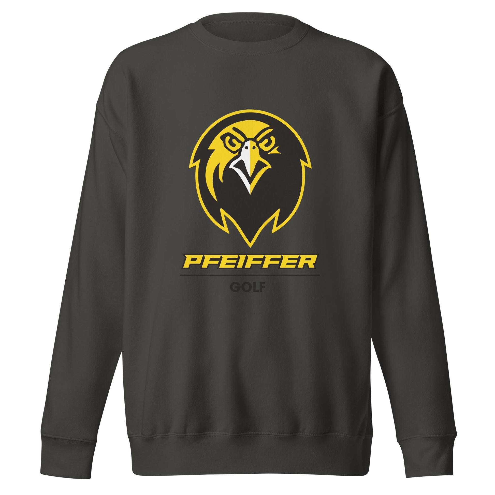 Performance | Crewneck | Pfeiffer University Golf | Falcon Logo