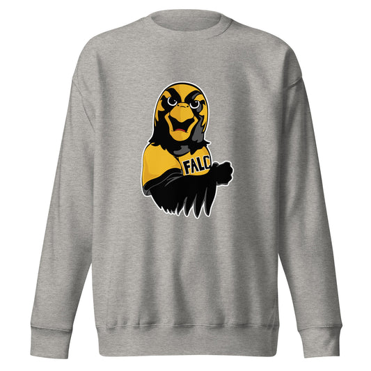 Performance | Crewneck | Pfeiffer University Golf | Mascot Logo