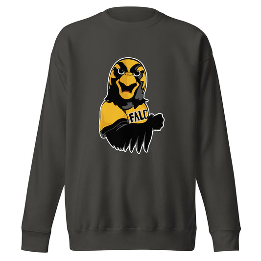Performance | Crewneck | Pfeiffer University Golf | Mascot Logo