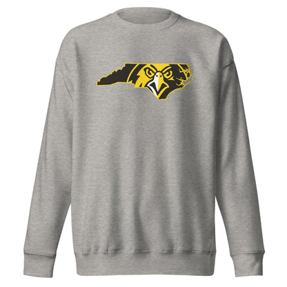 Performance | Crewneck | Pfeiffer University Golf | NC Logo