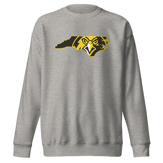 Performance | Crewneck | Pfeiffer University Golf | NC Logo