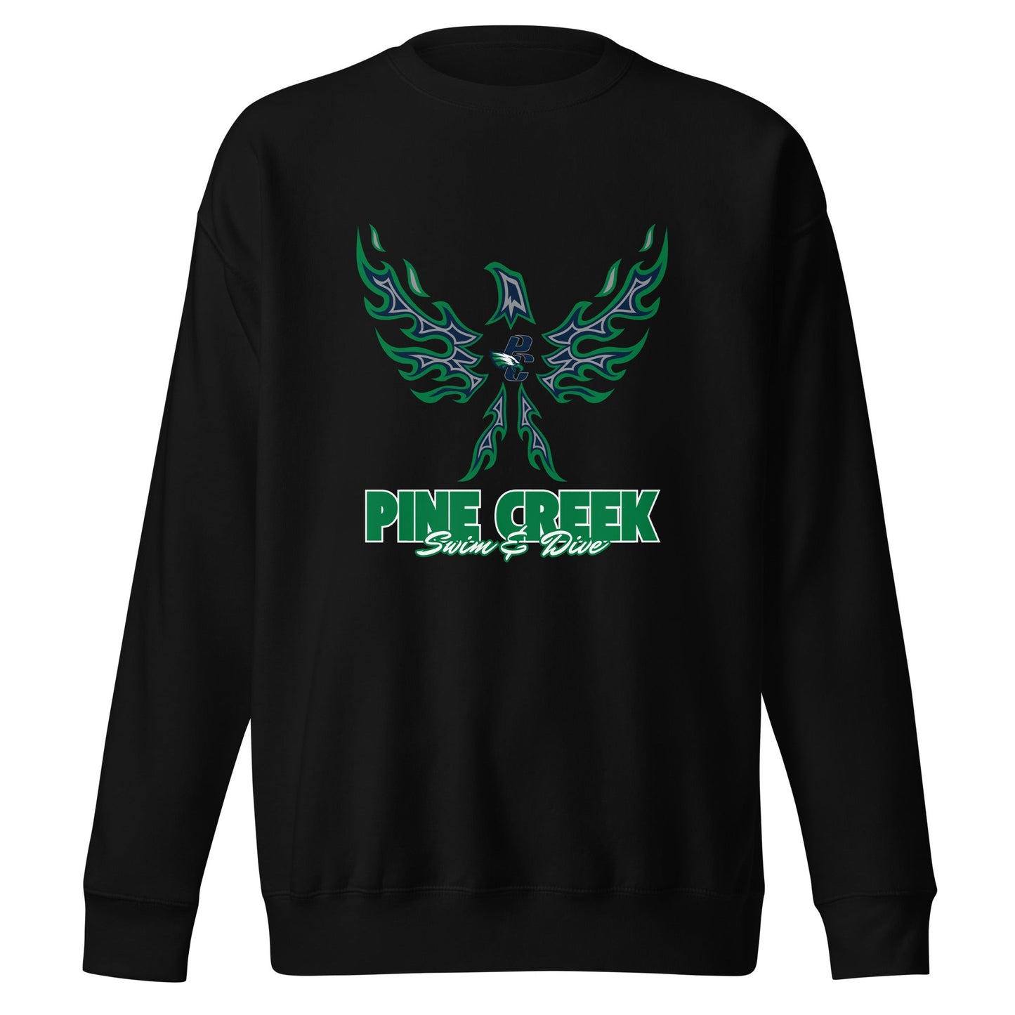 Performance | Crewneck | PINE CREEK SWIM & DIVE | '24 Logo