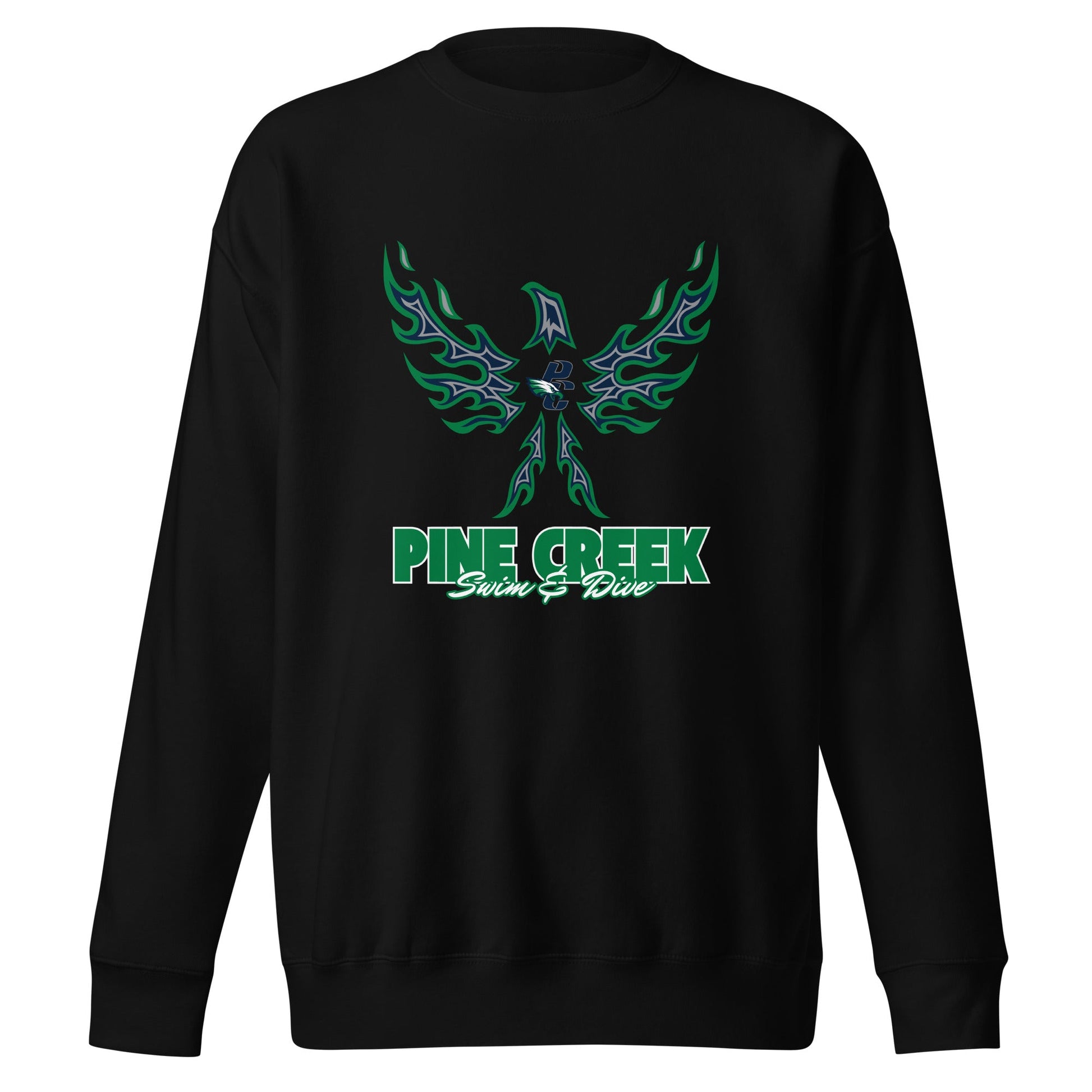Performance | Crewneck | PINE CREEK SWIM & DIVE | '24 Logo