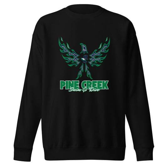 Performance | Crewneck | PINE CREEK SWIM & DIVE | '24 Logo