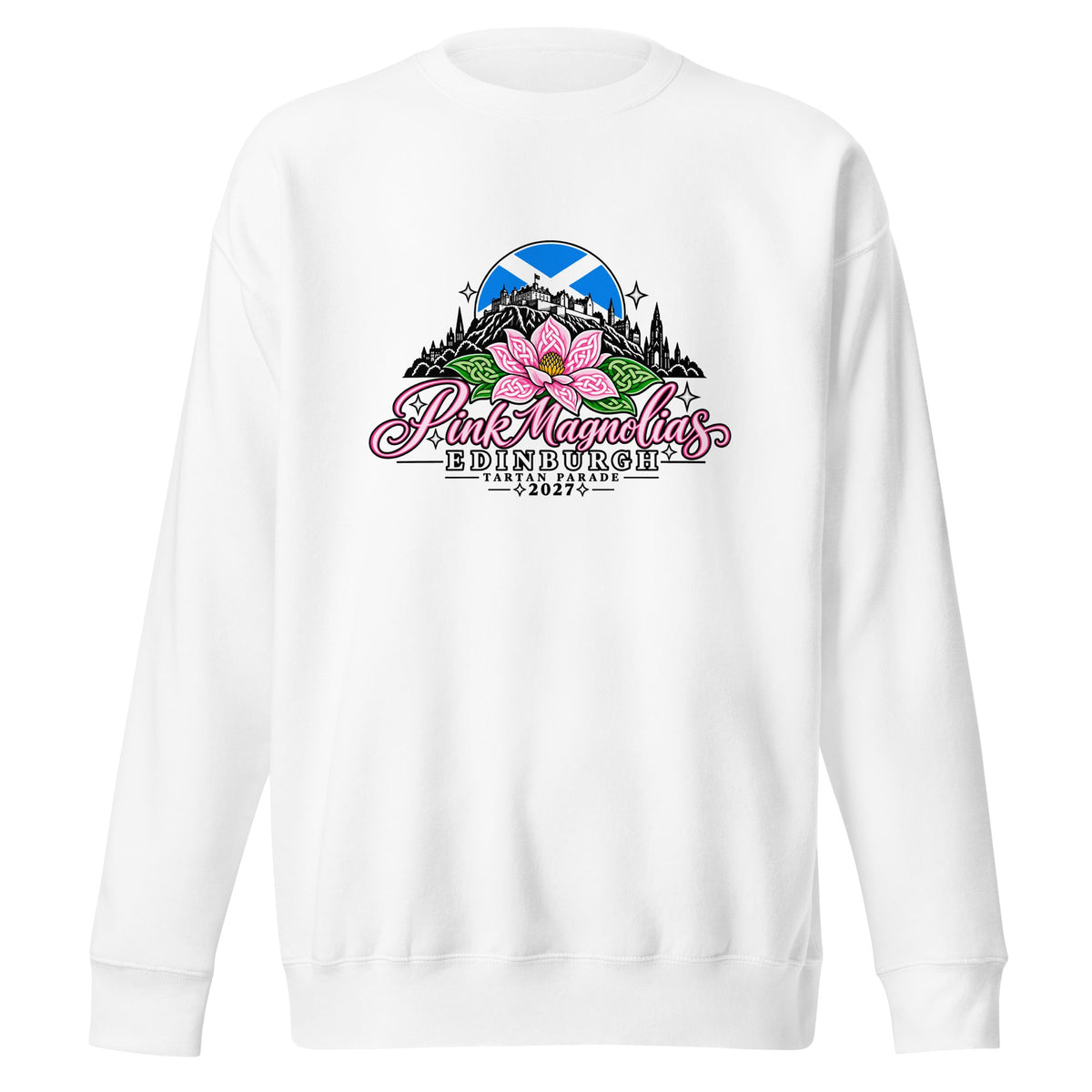 Performance | Crewneck | Pink Magnolias Dance | Vanguard Logo