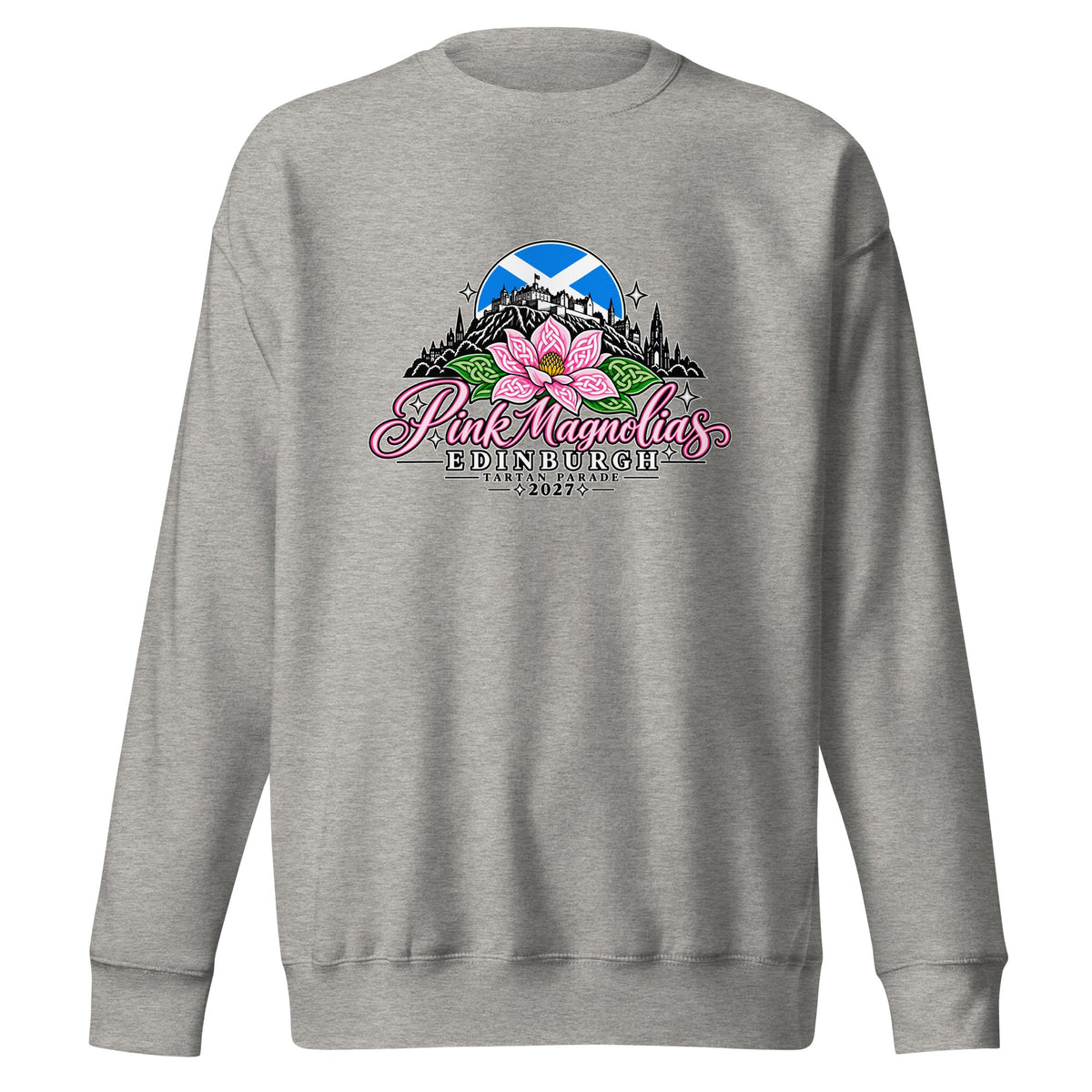 Performance | Crewneck | Pink Magnolias Dance | Vanguard Logo