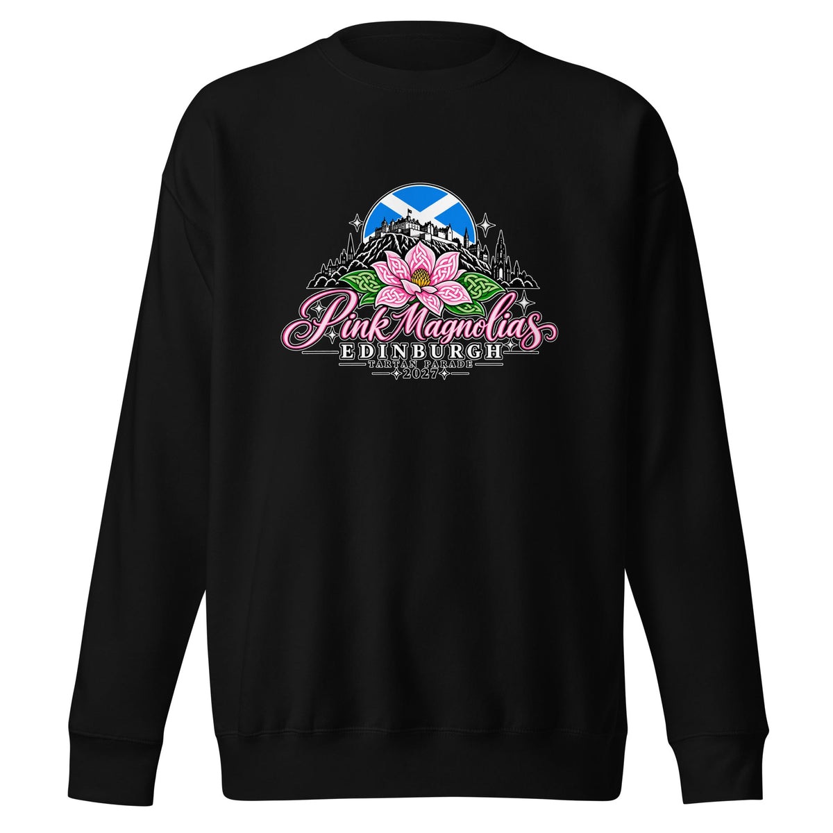 Performance | Crewneck | Pink Magnolias Dance | Vanguard Logo