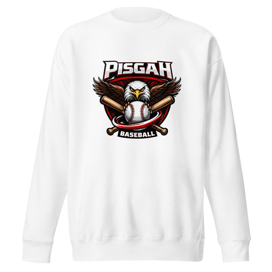 Performance | Crewneck | Pisgah Rec League | Eagle Baseball Logo
