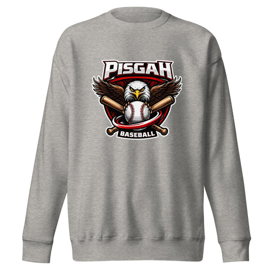 Performance | Crewneck | Pisgah Rec League | Eagle Baseball Logo